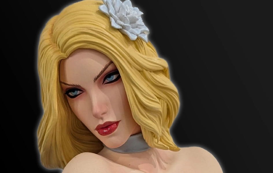 Designer Model Character Model Frosty Geisha 1/4 Scale Statue