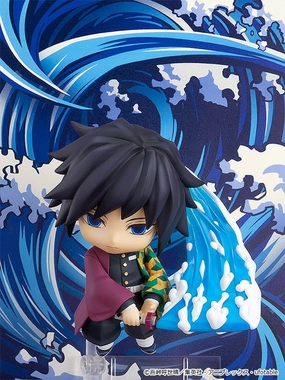 Demon Slayer Kimetsu no Yaiba Nendoroid - Giyu Tomioka [Pre-Order Dec 2025] Miniature Display PVC Toy