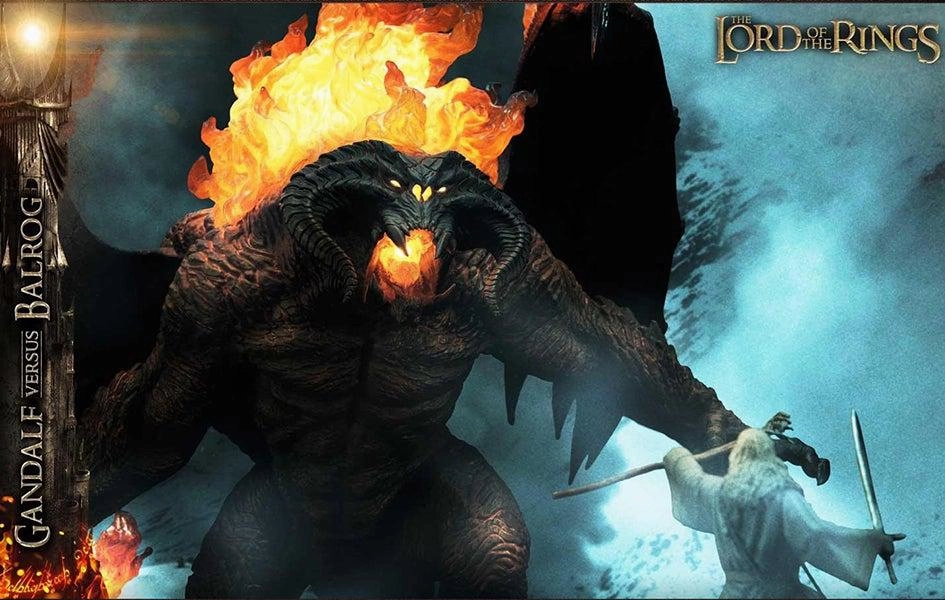 Porcelain Doll LOTR: Gandalf Versus Balrog REG Version