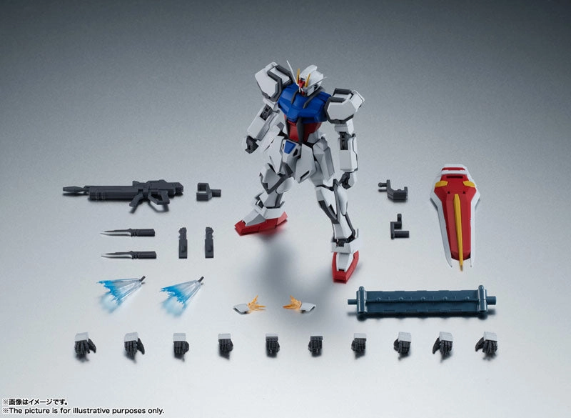 Action Display PVC Sculpture The Robot Spirits GAT-X105 Strike Gundam Ver. A.N.I.M.E.
