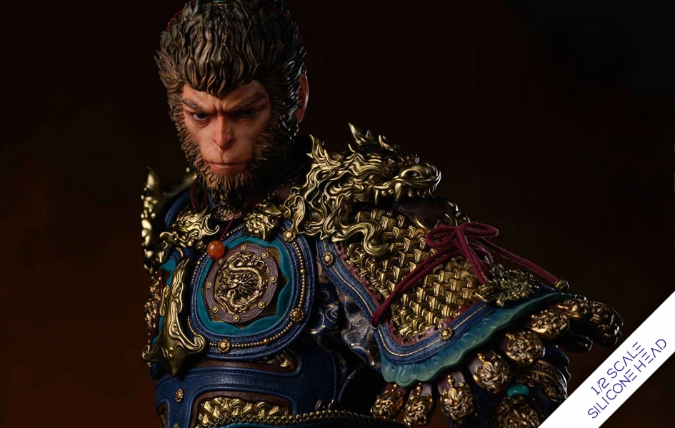 Battery operated Black Myth: Wukong - Sun Wukong (Silicone Head) 1/2 Scale Statue