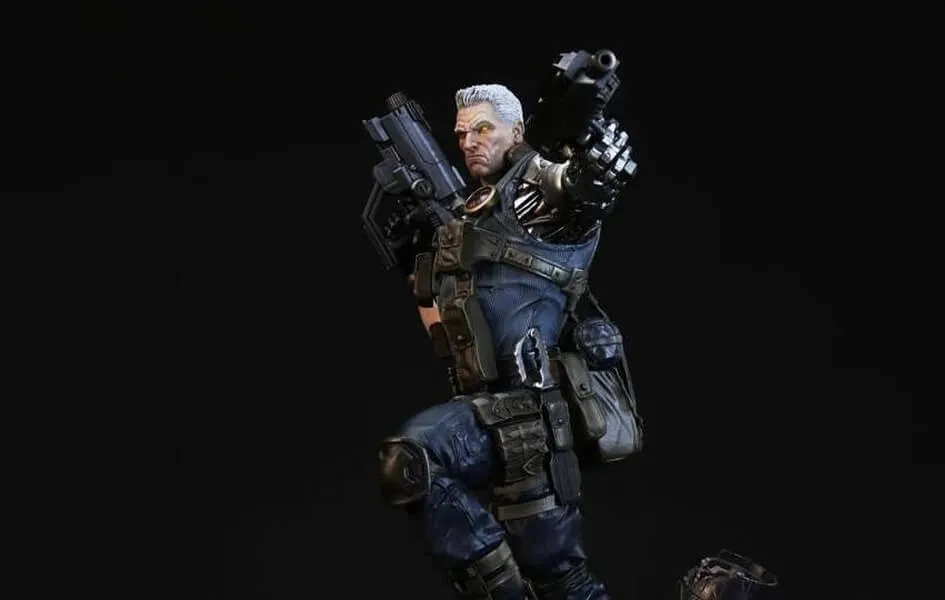 Rare Edition Cable 1/4 Scale Statue STGCC Exclusive