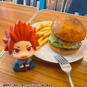 PVC Art Action Toy My Hero Academia Rukappu - Red Riot (Ejiro Kirishima)