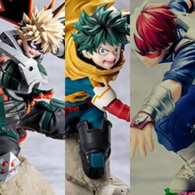 Competition Entry Collectible Display My Hero Academia Your Next Xross Link - Izuku Midoriya & Shoto Todoroki & Katsuki Bakugo Complete Set of 3 [Pre-Order Feb 2026]