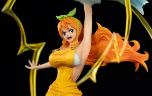 Whole Series Anime Object Nami Thunderbolt Tempo 1/6 Scale Statue