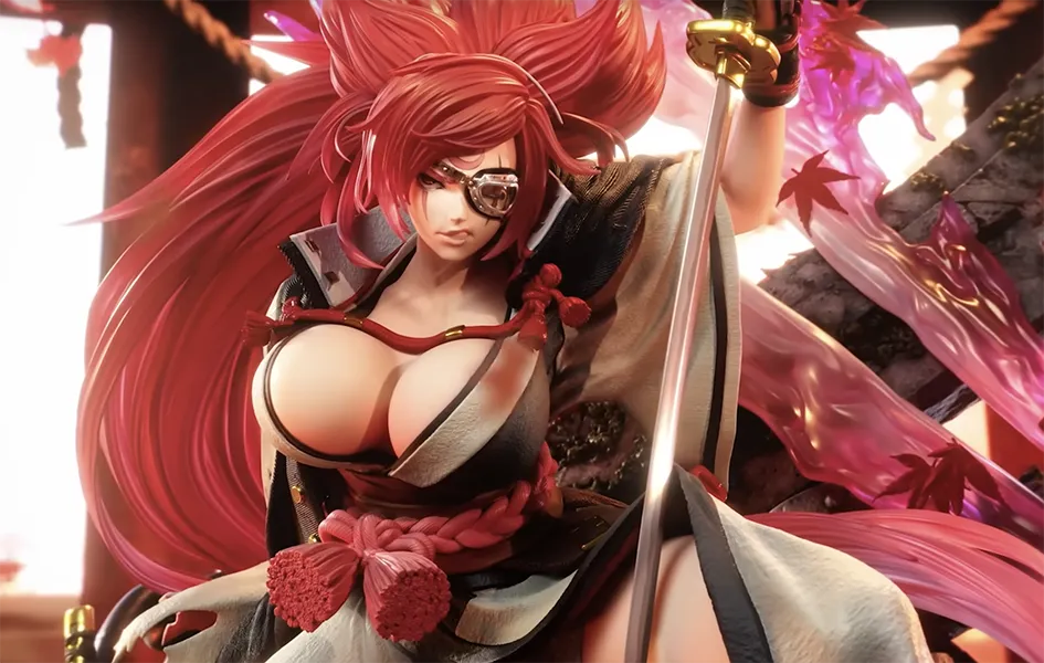 Rage Mode Guilty Gear -Strive- -Baikan 1/4 Scale Statue