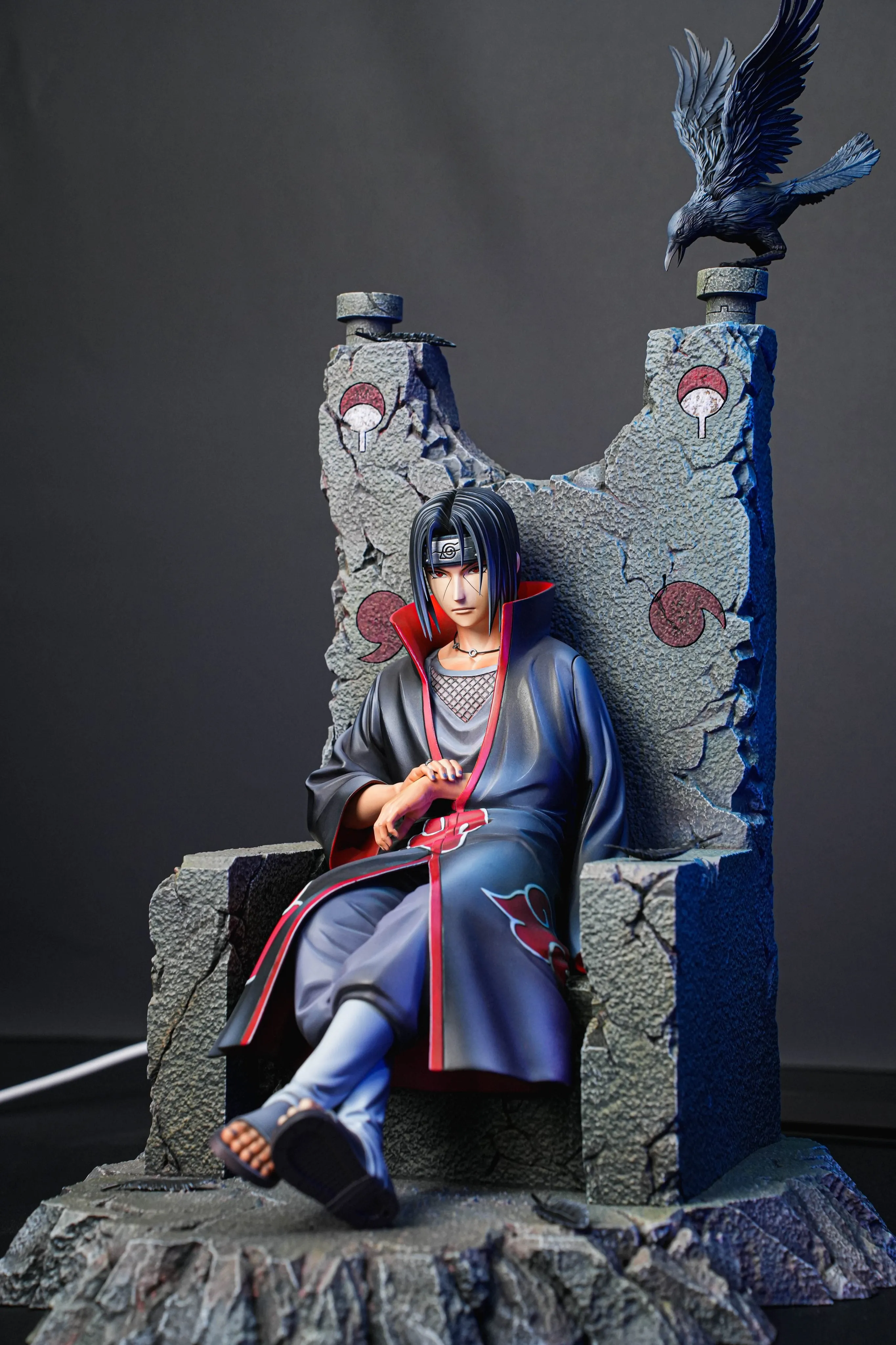 Naruto Shippuden - Itachi on Throne NOVA 1/6 Scale Statue Quite Uncommon