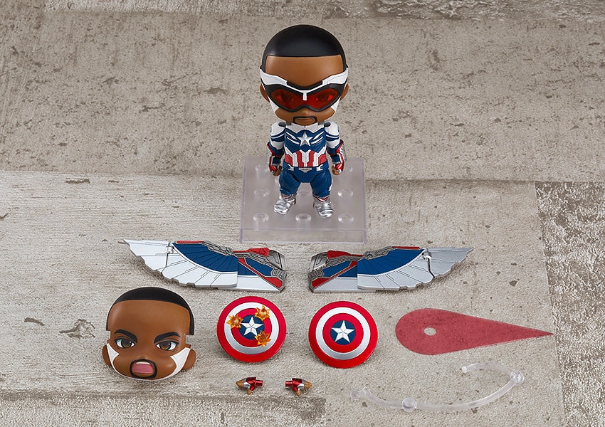 Rare Edition Bird Model Nendoroid Captain America (Sam Wilson) DX