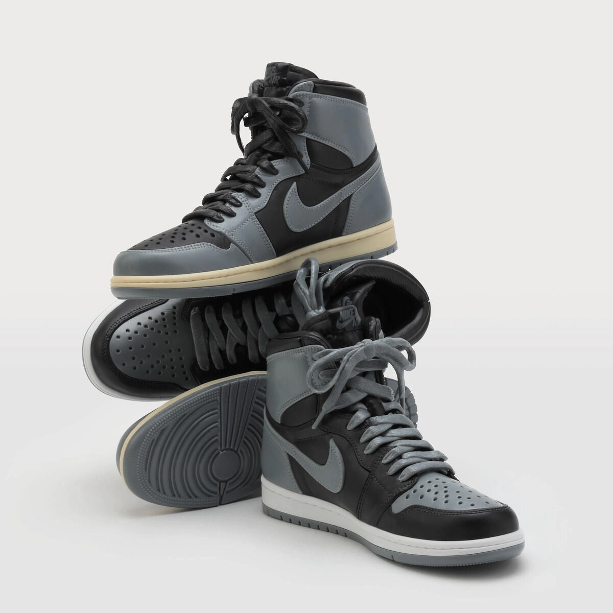 Enthusiast Grade Nike Air Jordan - 1 High 85 Shadow and Reverse Shadow Model Kit [Pre-Order Jan 2026]