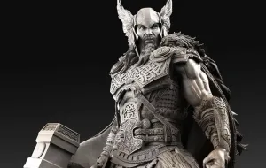Long term support Random Drops Viking Thor 1/4 Scale Statue (CALEB NEFZEN) by XM Studios