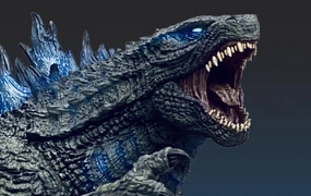 Omega Beast Series - Godzilla 2019 (Furious Blue Version) Dinosaur Model