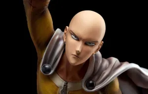 One Punch Man Saitama Senpai 1/4 Scale Statue Philanthropy Work Bug Fix