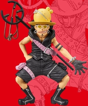 One Piece DXF Figure The Grandline Men Film Red (Vol.7) Usopp Toy Figurine Interactive Toy