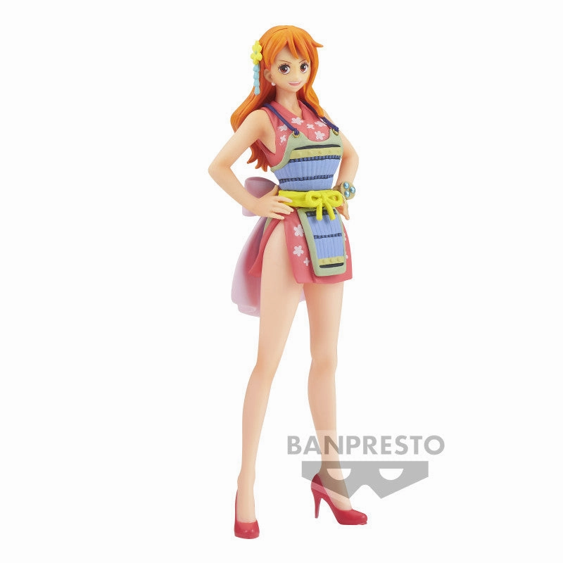 One Piece DXF The Grandline Lady Wano Kuni (Vol.8) Nami Spring Gift Toy Figurine