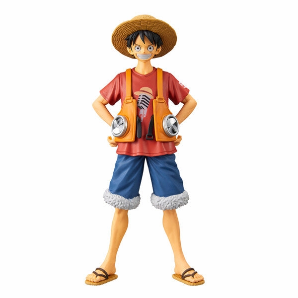Art Object Tropical theme One Piece DXF The Grandline Men Film Red (Vol.1) Monkey D. Luffy