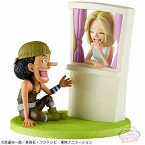 Blind Box Toy One Piece Log Stories World Collectable Figure Kaya Usopp