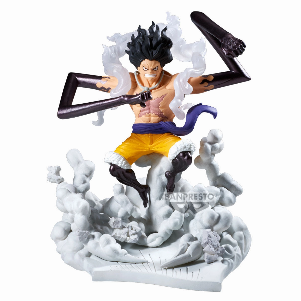 One Piece Spectacular Battle Scenery - Monkey D. Luffy Gear 4 [Pre-Order Feb 2026] Movie Art
