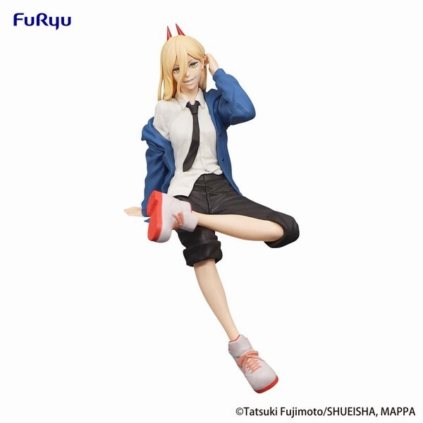Cute Mascot Chainsaw Man FuRyu Noodle Stopper Figure Power