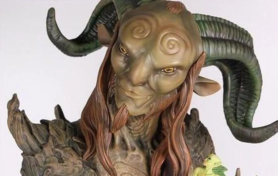 Professional Stunt Colony Sim Pan's Labyrinth FAUN STATUE 1/4 Scale 2013 SDCC Exclusive