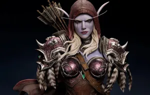 World of Warcraft Sylvanas 1:3 Scale Bust Artistic Freedom