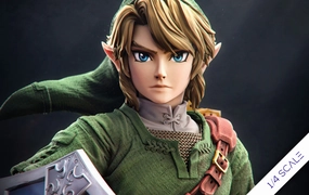Narrative Display Fan Favorite The Legend of Zelda: Twilight Princess - Link 1/4 Scale Statue by Wake Studio