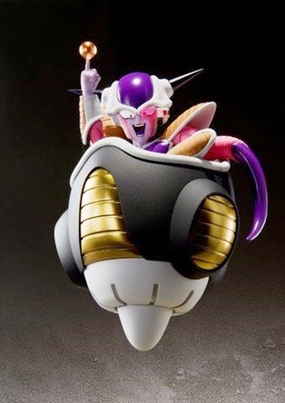 S.H.Figuarts Frieza First Form & Frieza Pod Set (Re-Run) Vintage Theme