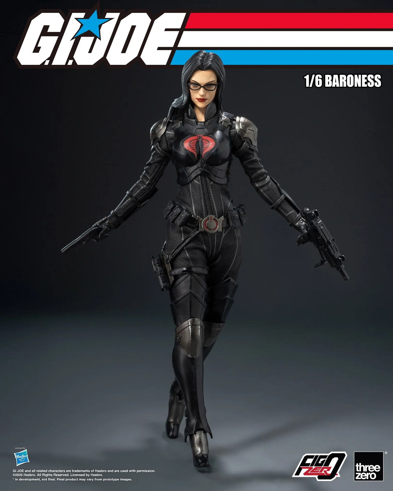 G.I. Joe - Baroness FigZero 1/6 Scale Figure Historical Consultant Alternate Costume