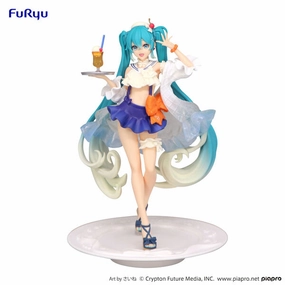 Piapro Characters FuRyu Exc??d Creative Sweet Sweets Hatsune Miku Tropical Juice ver. Designer Figure