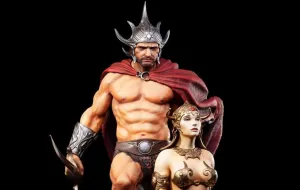 Swordsman Of Mars (Frazetta Legacy Series) 1/4 Scale Statue Final Smash Ray Tracing