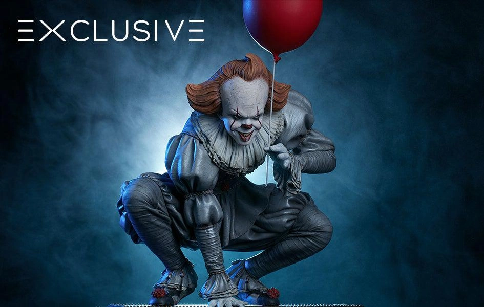 Pennywise EXCLUSIVE (IT 2017) Maquette Cute Mascot Character Display