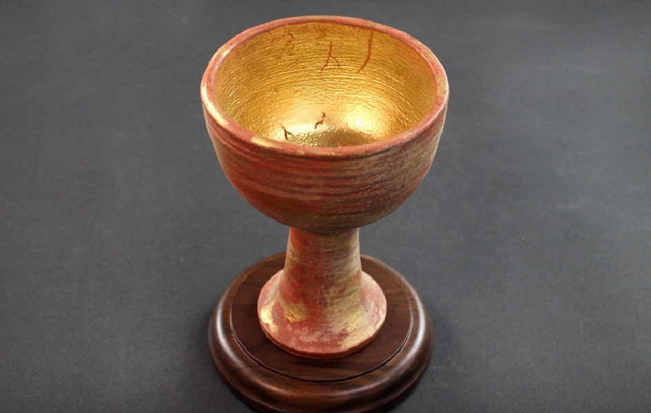 Coffee Table Pewter Figure Indiana Jones and the Last Crusade - Holy Grail Chalice Life-Size Prop Replica