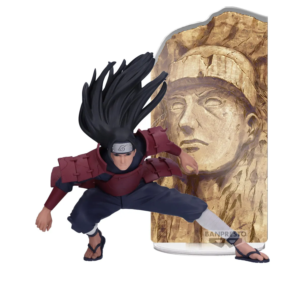 Rubber Toy Banpresto Naruto Shippuden Panel Spectacle Figura Senju Hashirama