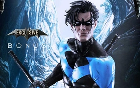 Exhibition Ready Reptile Figure Batman: Hush Nightwing EX BONUS Statue