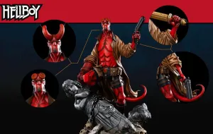 Faction Alignment Evolving Narrative Hellboy 1/4 Scale Statue (Mignola Comic)