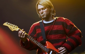 Historical Leader Kurt Cobain 1/6 Scale Figure