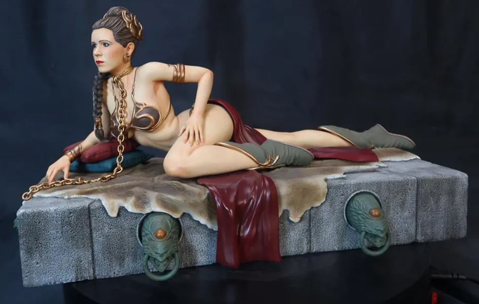 Princess Leia In Jabbas Palace 1/4 Scale Statue by Xionart personal best Controller Support