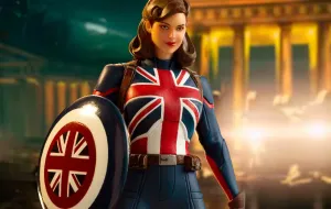 Minimally Uncommon Future proof What If...? - Captain Carter Art Scale 1/10