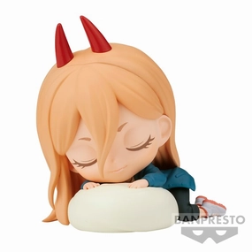 Miniature Collection Robot Decor Q Posket QPosket sleeping Chainsaw Man Power