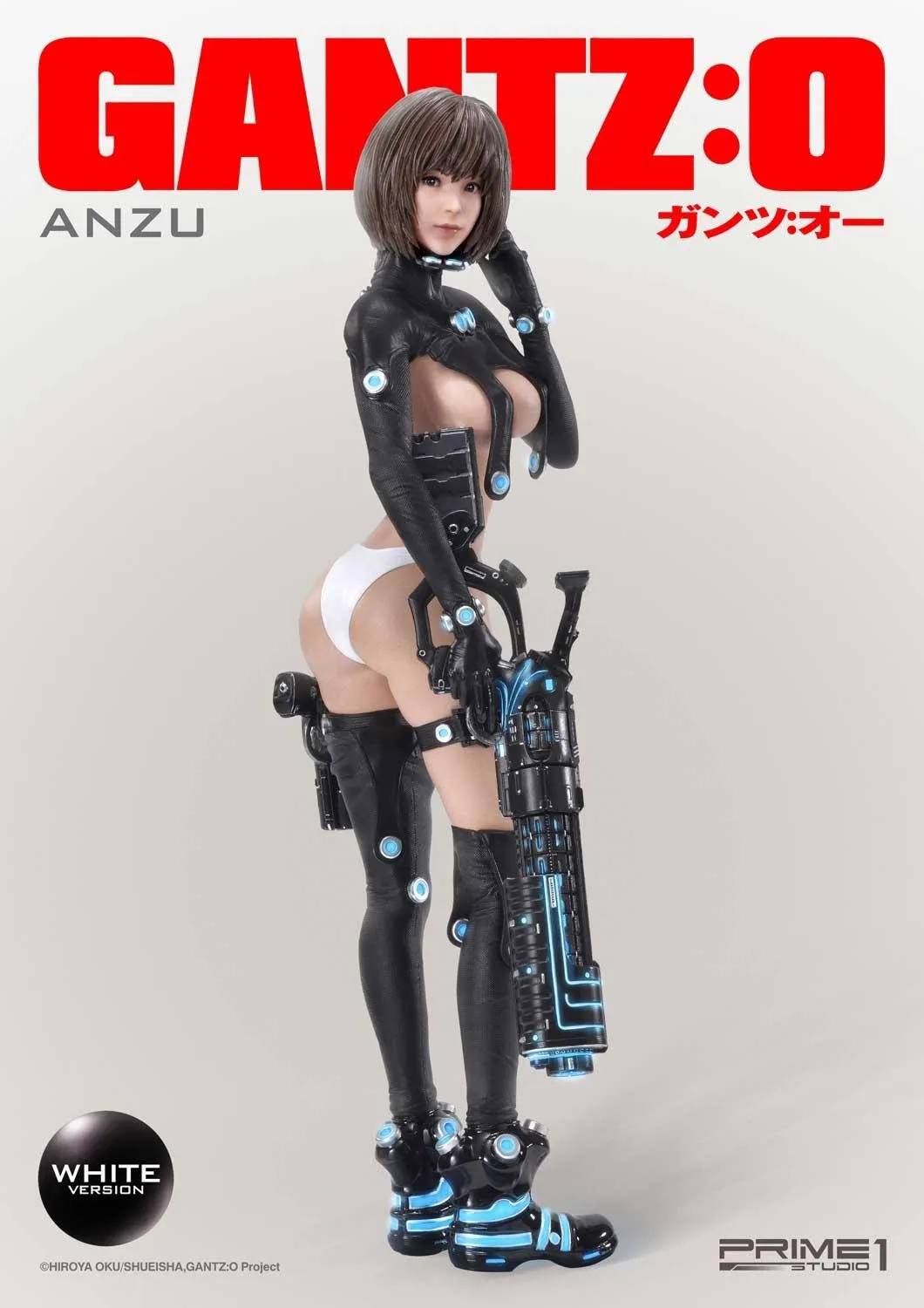 Passing Down GANTZ:O - Anzu (White) 1/4 Scale Statue