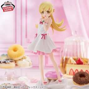 Library Decor Graffiti Figure Nisio Isin Anime Project Monogatari Series Figure Espresto - Sweet Bloom Shinobu Oshino