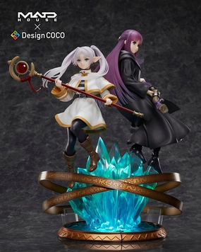 Art Article Desk Decor Frieren: Beyond Journey's End Friren & Fern [MADHOUSE ?? DesignCOCO Anime Anniversary Edition] 1/7 Scale Figure Set w/ Bonus
