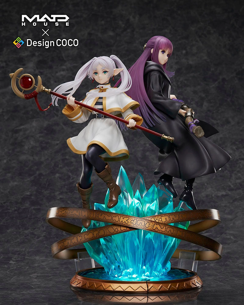 Art Article Desk Decor Frieren: Beyond Journey's End Friren & Fern [MADHOUSE ?? DesignCOCO Anime Anniversary Edition] 1/7 Scale Figure Set w/ Bonus