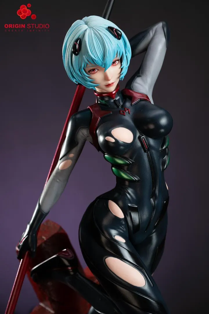 Rei Ayanami 1/4 Scale Statue by Origin Studio Sniping Mission Life Simulator