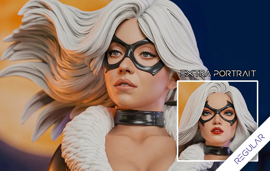 Black Cat (Regular) 1/4 Scale Statue by Cincronize Labs Revolutionary