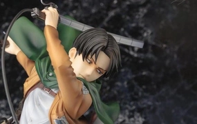 Shingeki no Kyojin (Attack On Titan) LEVI ArtFx J Statue Figure by Kotobukiya Brick and mortar Gaming Article