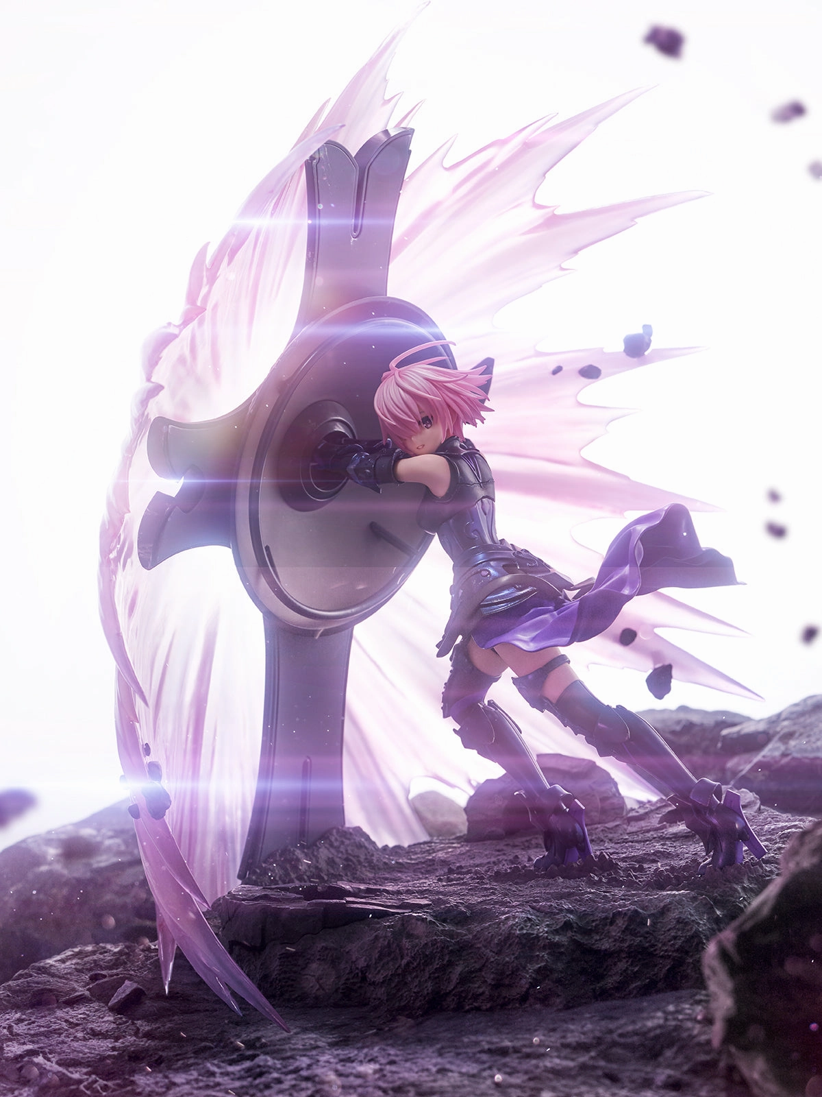 Fate/Grand Order Final Singularity Shibuya Scramble Figure - Mash Kyrielight [Pre-Order Sep 2026] Plush Companion