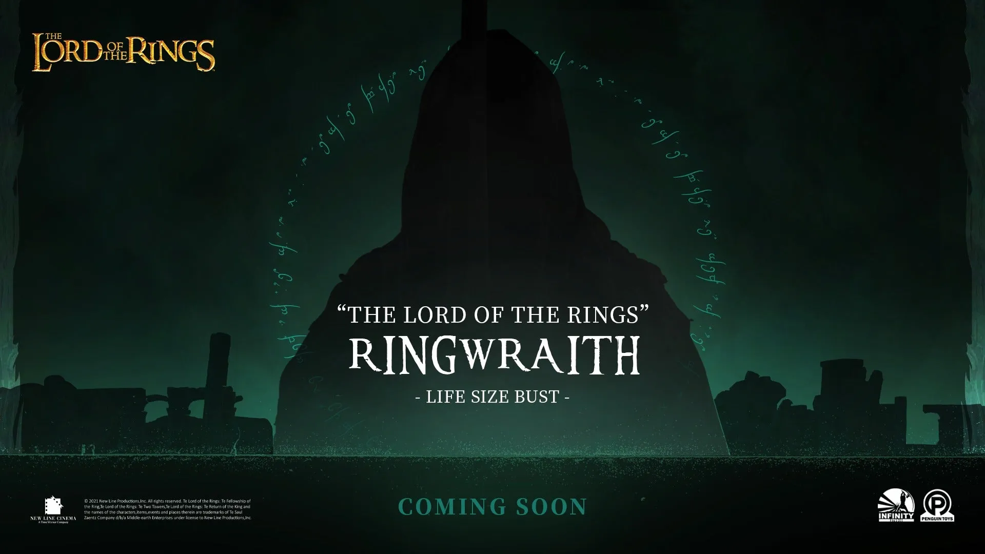Epic Journey Ringwraith Life-Size Bust
