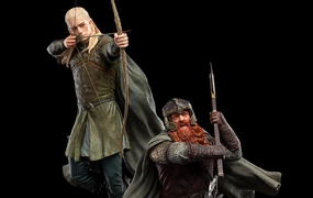 Legolas & Gimli At Amon Hen Anime Art