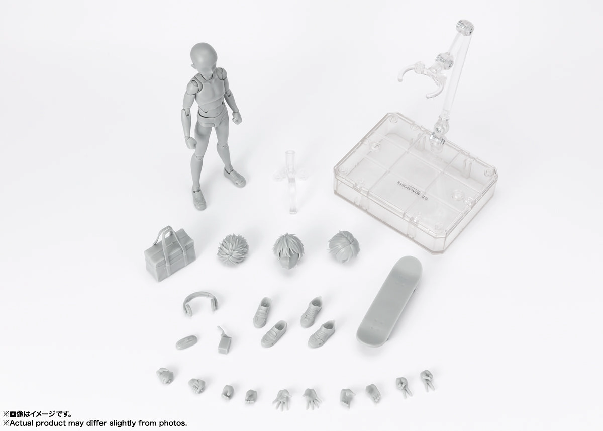 S.H.Figuarts Body-Kun -School Life- Edition DX Set (Gray Color Ver.) Dorm Room