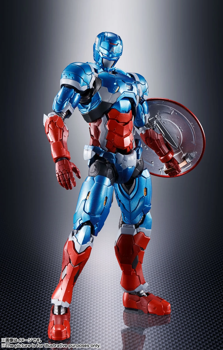 Miniature Product S.H.Figuarts Captain America (Tech-On Avengers)